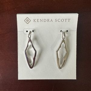 Kendra Scott Silver Drop Earrings